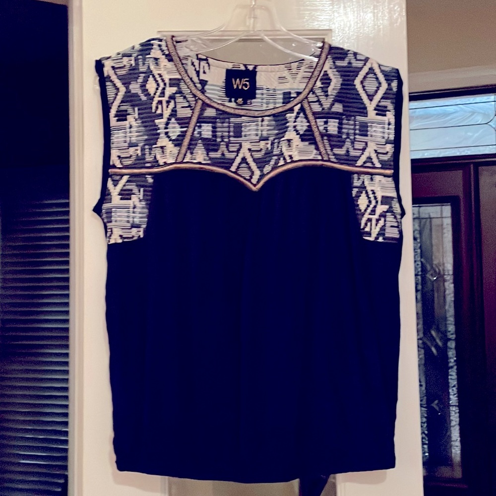W5 Navy Women’s Top